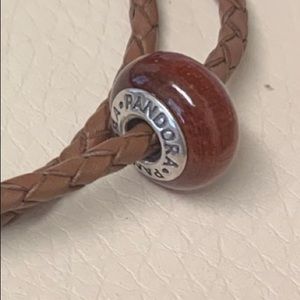 Pandora wood bead